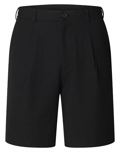 Selected - Slim Regular Finn Flex Shorts - Black